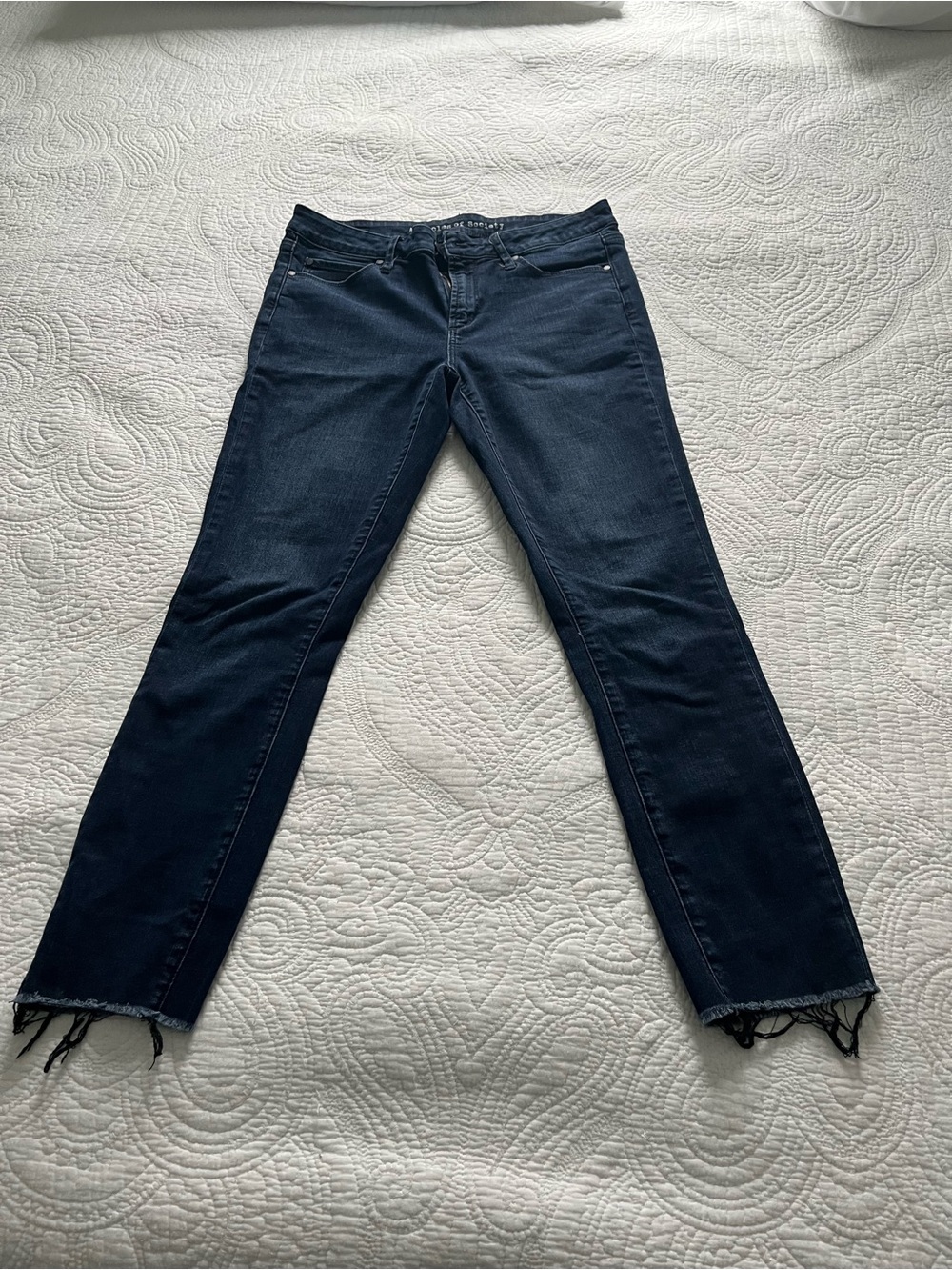 Dark Blue Women’s Straight-Leg Articles of Society Jeans